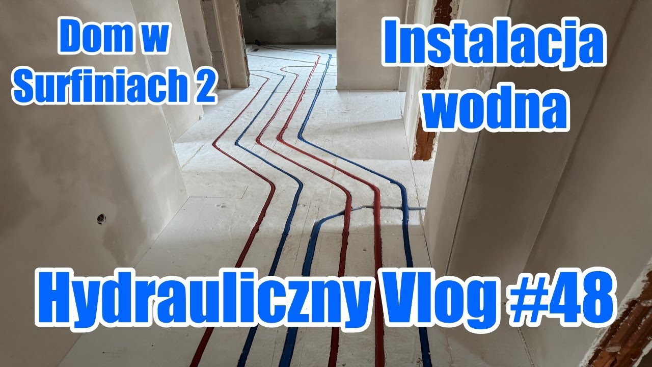 Hydrauliczny Vlog #48 Polish Plumber Vlog - Instalacja wodna Dom w Surfiniach 2. TECEflex