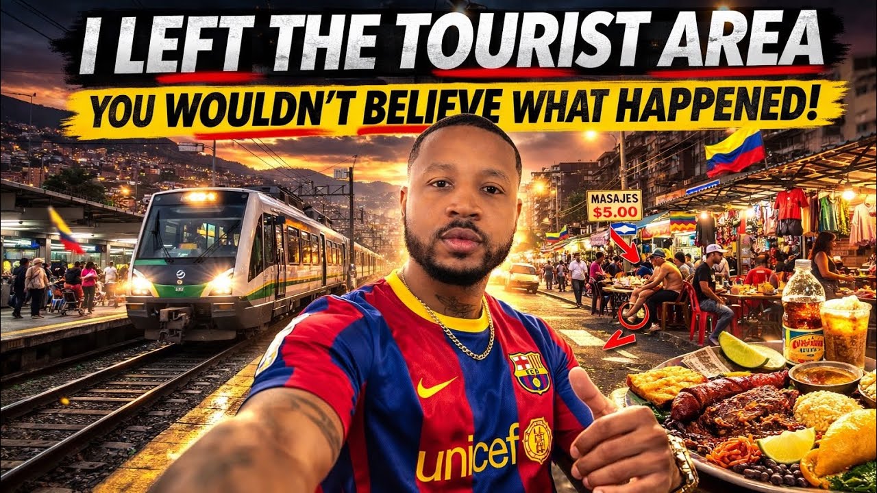 I Left El Poblado Medellín Colombia 🇨🇴and Went Where Tourists Don’t Go