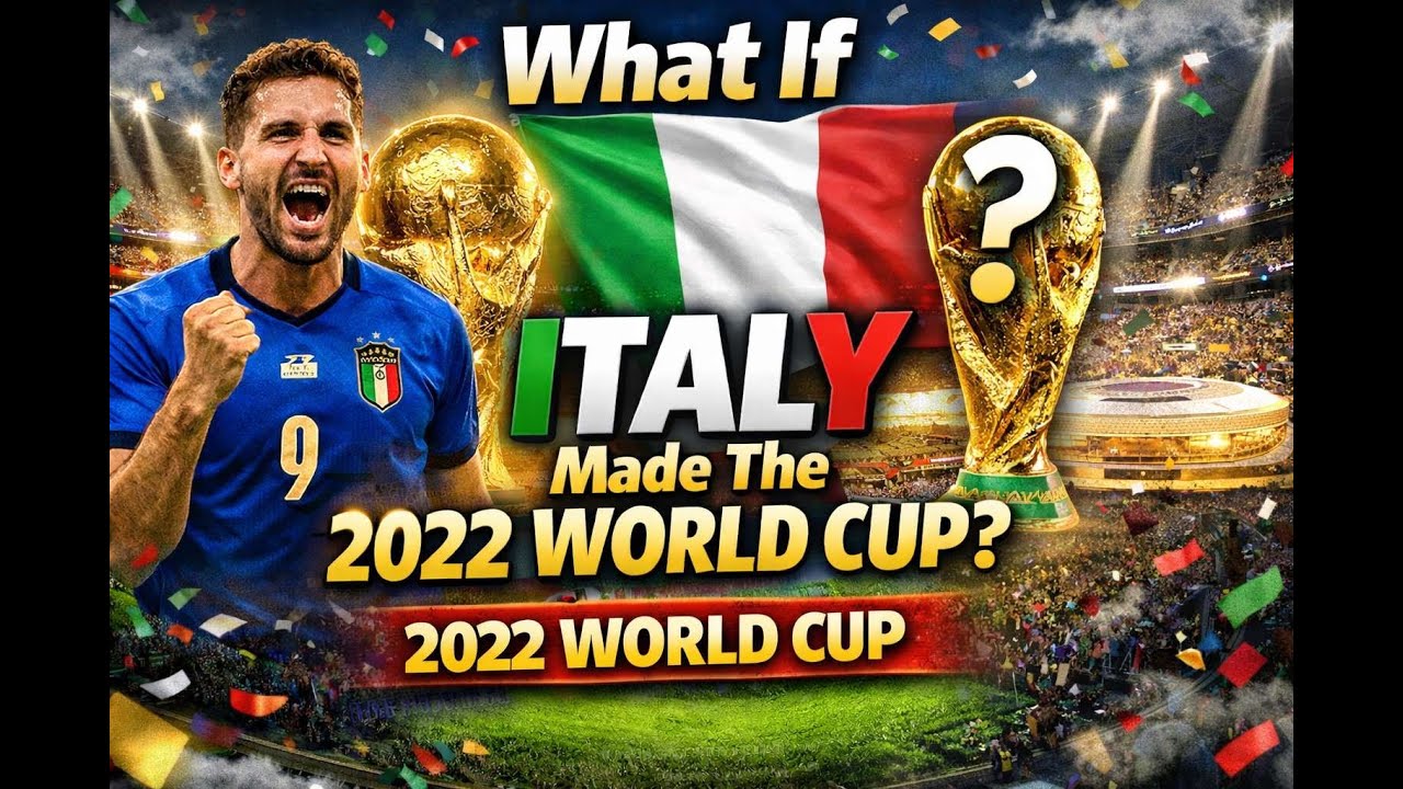 What If Italy Qulafied For The 2022 World Cup?