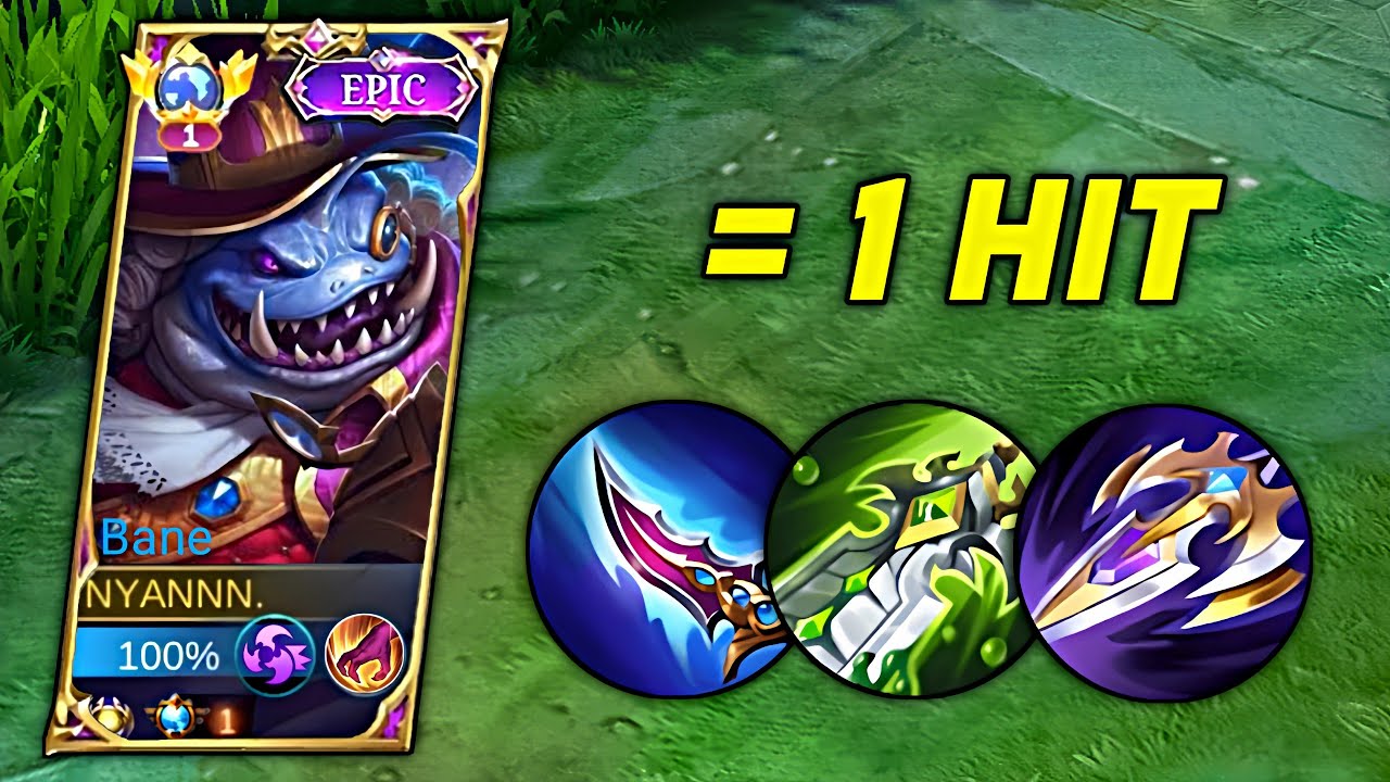 WTF DAMAGE!! NEW BANE 1 HIT BUILD 2024🔥