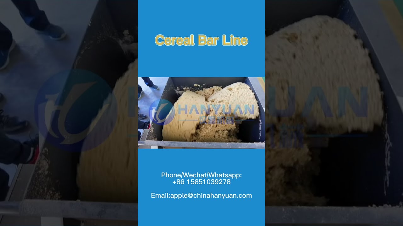 Chocolate Cereal Bar/Protein Bar/Energy Bar Production Line