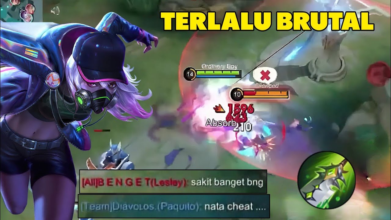 NATALIA MODE CHEATER? SEKALI COMBO LANGSUNG ILANG | NATALIA GAMEPLAY 2024 - MLBB