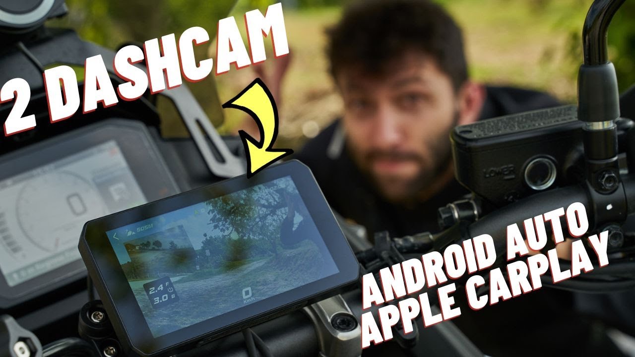 Il mio NUOVO NAVIGATORE per MOTO con DOPPIA DASHCAM