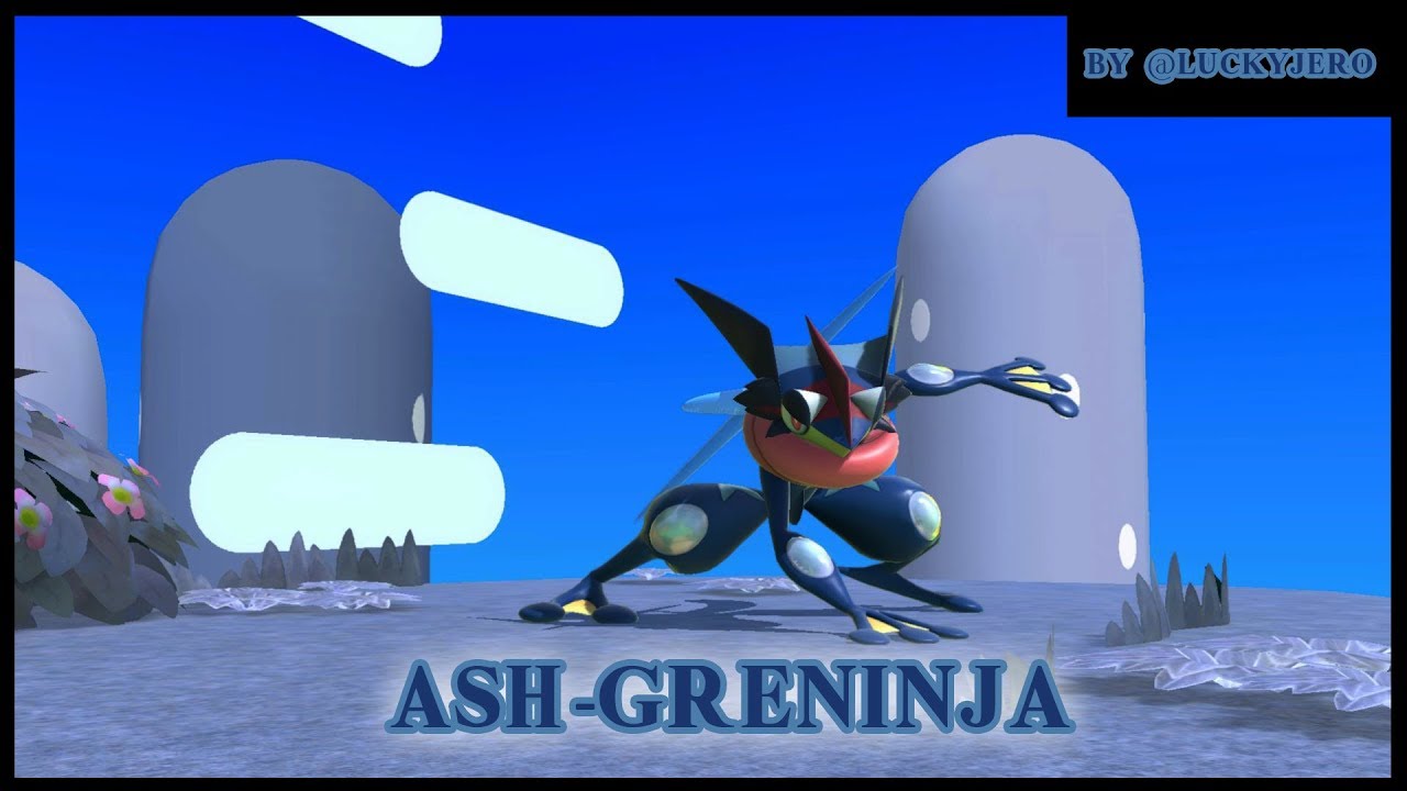 [SSBU Mods]: Showcase #12 -  Ash-Greninja!