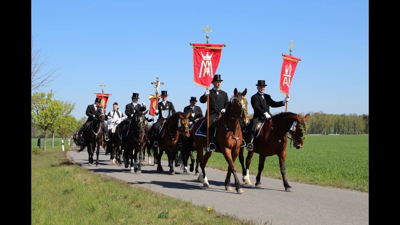 Osterreiten 2019 zwischen Kotten und Cunnewitz