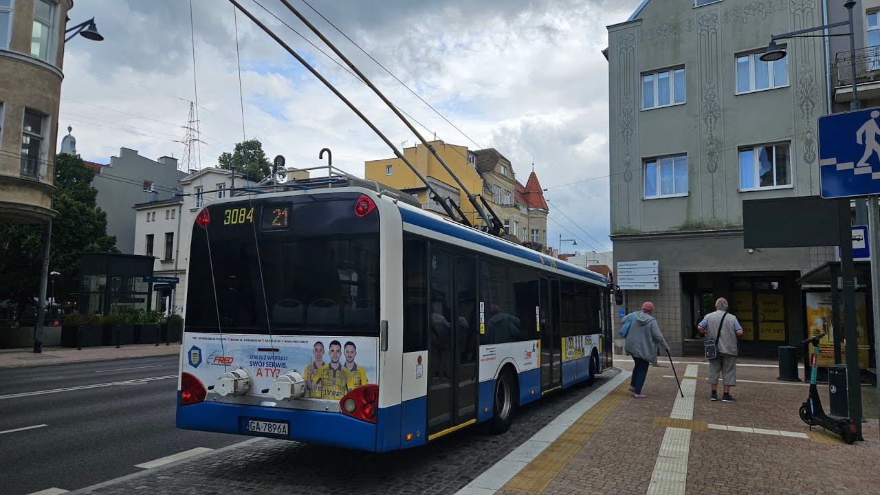 PKT Gdynia - Solaris Trollino 12AC #3084 | 🚎21