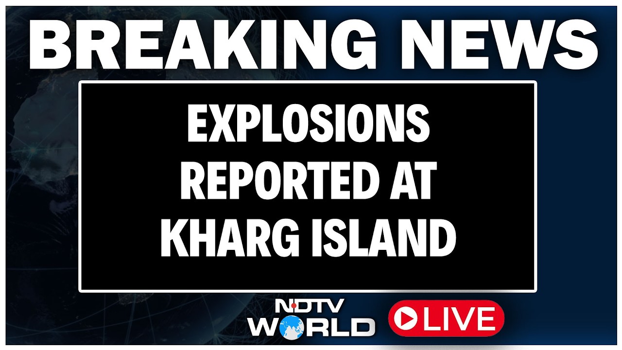Kharg Island Attack News LIVE | Iran's 'Crown Jewel' Targeted | US Iran War LIVE Updates