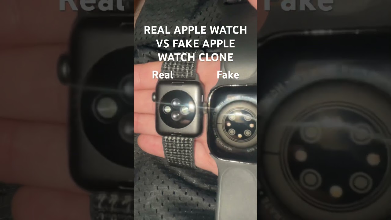REAL APPLE WATCH VS FAKE APPLE WATCH CLONE - WHICH IS BETTER? #applewatch #applewatchclone