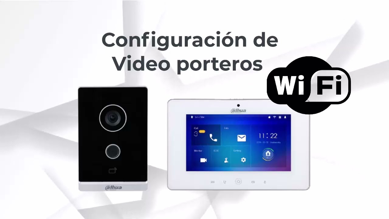 Configuración de video portero WIFI de Dahua (KTW01 y KTW02)