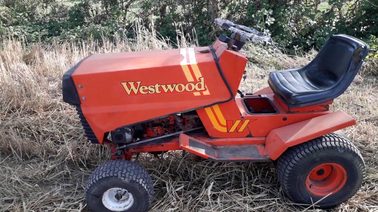 Présentation de mon tracteur tondeuse westwood