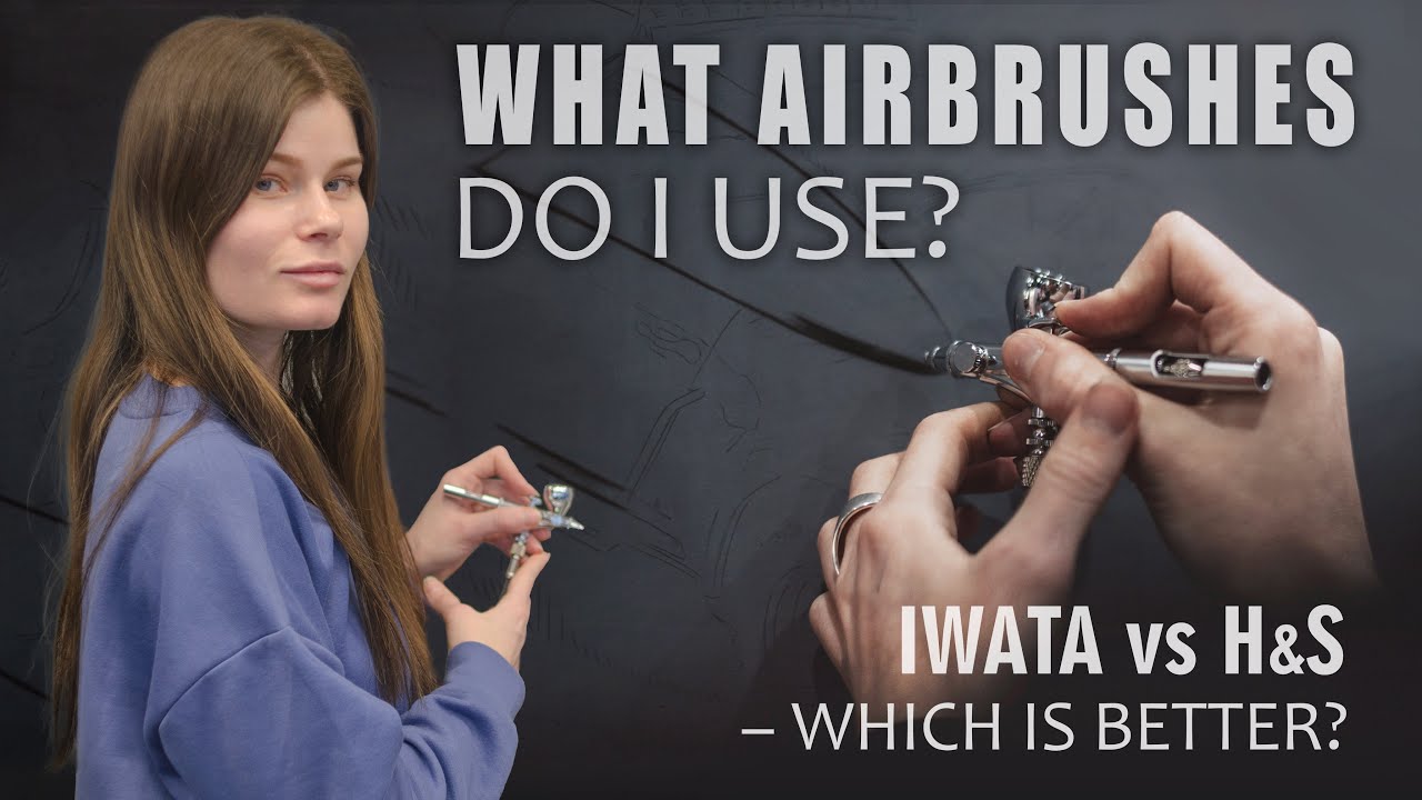 What Airbrushes Do I Use? IWATA vs Harder & Steenbeck