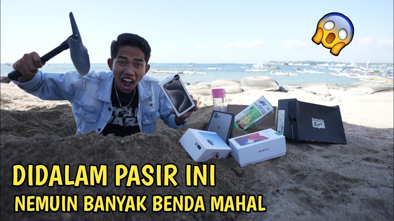 BERBURU HARTA KARUN DIPANTAI VIRAL MALAH DAPET IPHONE 16, ARIK JADI SULTAN😎 | Mikael TubeHD