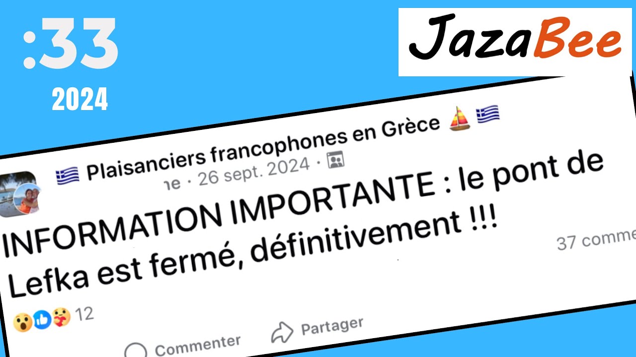 : 33 - 2024  LA FIN D’UNE VIE DE RÊVE EN MER - A DREAM LIFE AT SEA IS ENDING