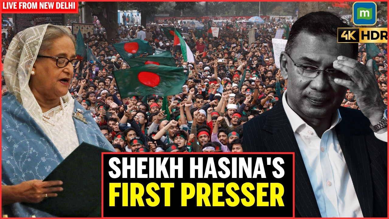SHEIKH HASINA LIVE: EX-BANGLADESH PM Roars From Delhi, Awami League Leader Breaks Silence | Breaking