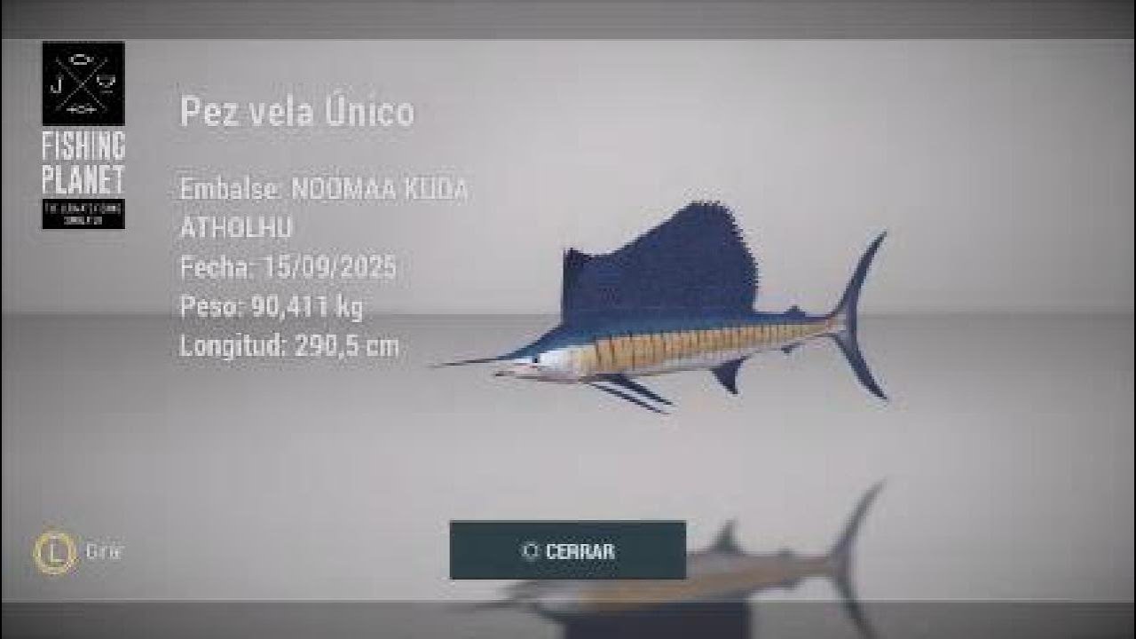 Fishing Planet TUTORIAL COMPLETO PEZ VELA ÚNICO  Sailfish Noomaa Kuda Atholhu ;)))