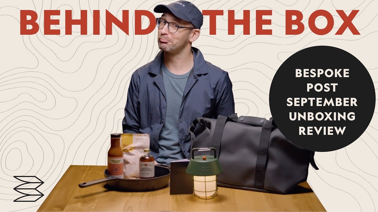 Bespoke Post Unboxing: Cast Iron Pan, Waterproof Travel Bag & A Lantern To Enhance Your Camp Trips