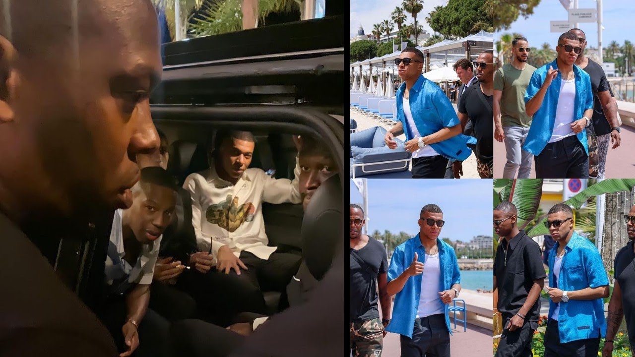 Kylian Mbappé à Cannes 2022 • Le Film 🌞😎 📸❤️