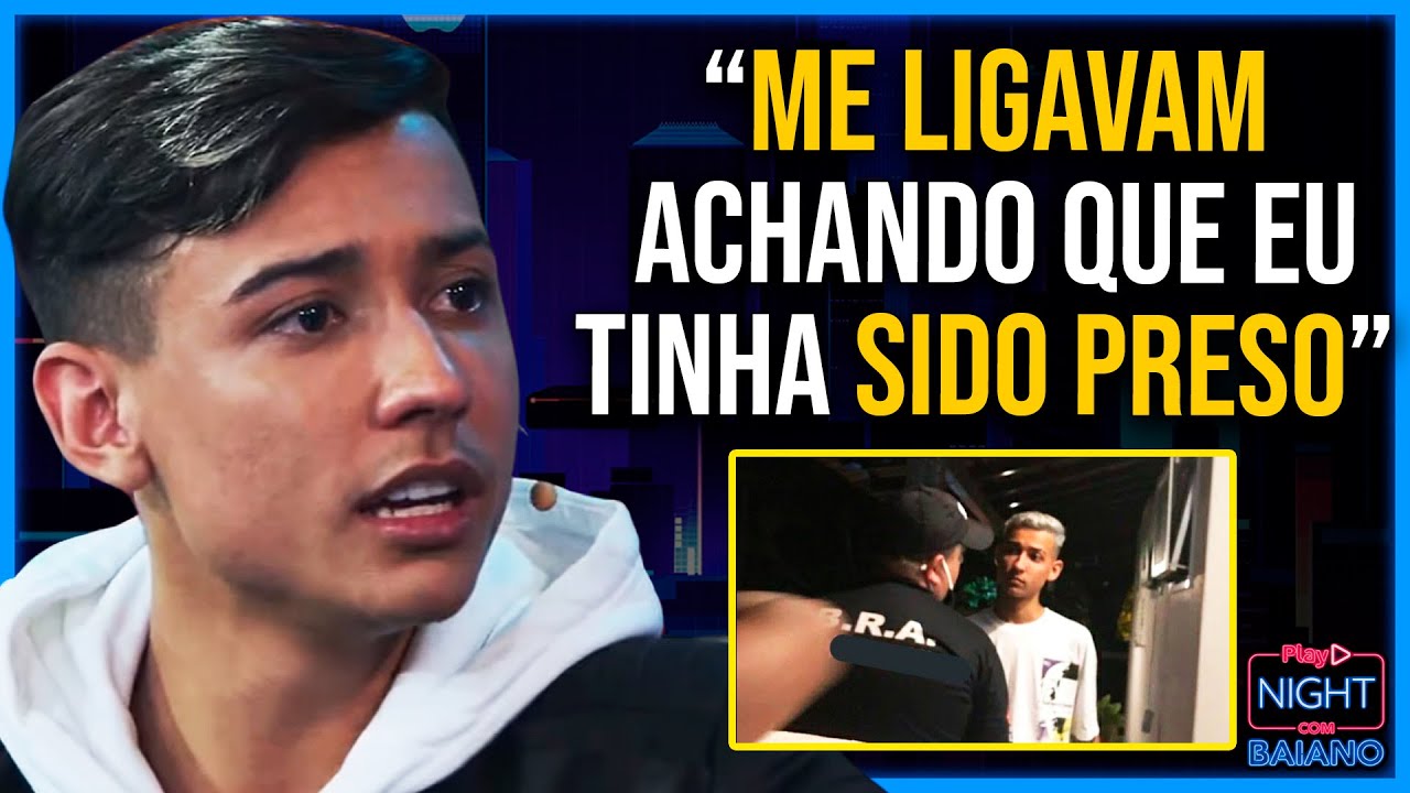 HIST&Oacute;RIA DA M4CONHA E BAK PRESO? | Cortes do Play Night com Baiano