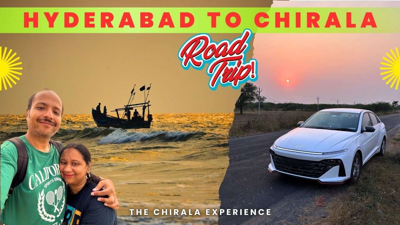 Weekend Escape: Hyderabad to Chirala Road Trip 🚗🌴