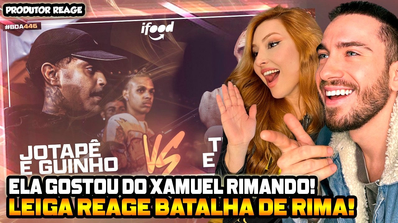 (ELA GOSTOU DO XAMUEL) LEIGA REAGE JOTAPÊ E NEGROTE X TUBARÃO E XAMUEL (RS) (REACT)