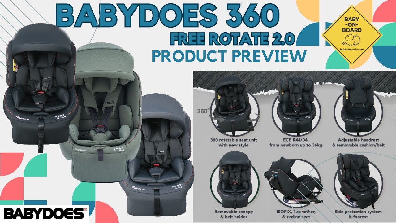 Babydoes Free Rotate Car Seat 2 0