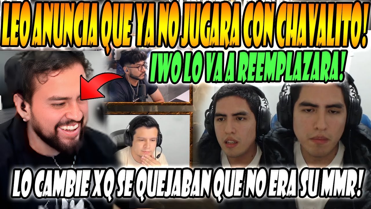😧LEOSTYLE TOMA RADICAL DECISION, CHACALITO YA NO JUGARA Y IWO LO REEMPLAZARA EN EL ZEINTERNACIONAL😓