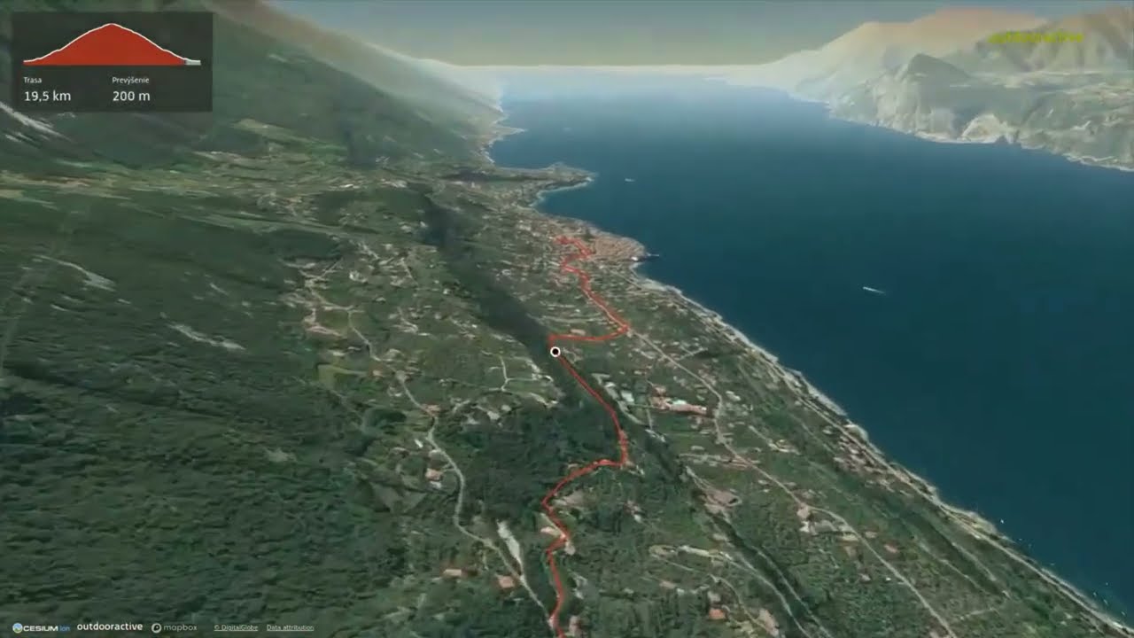 Malcesine - Punta di Vo - Monte Baldo ∆ hiking trails ∆ 3d-trail.com/italy/