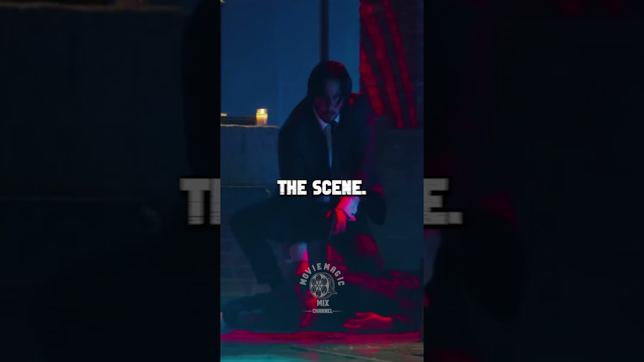 The Secret Injury of Keanu Reeves During John Wick #shorts