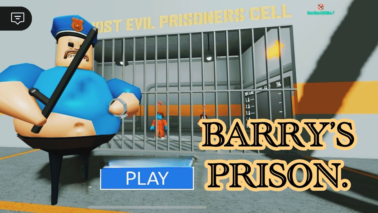 BARRY’S PRISON RUN | ROBLOX obby FULL GAMEPLAY on easy mode