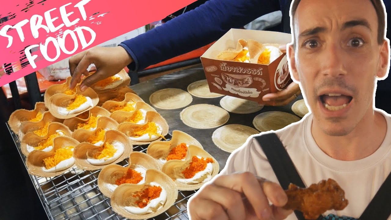 One Night Market In Bangkok!: Street Food at Ratchada Rot Fai Train Night Market