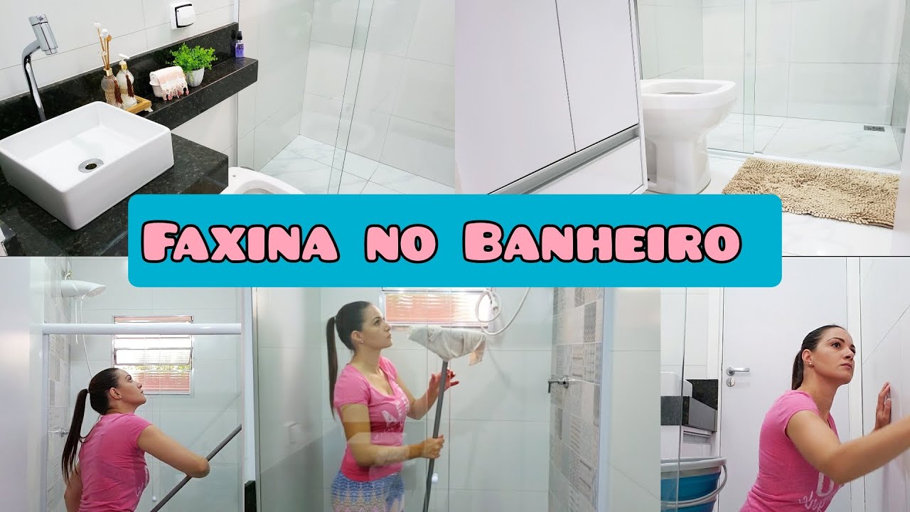 FAXINA NO BANHEIRO | COMO LAVO MEU BANHEIRO PEQUENO | DICAS DE LIMPEZA | FICOU LIMPINHO | FER DINIZ