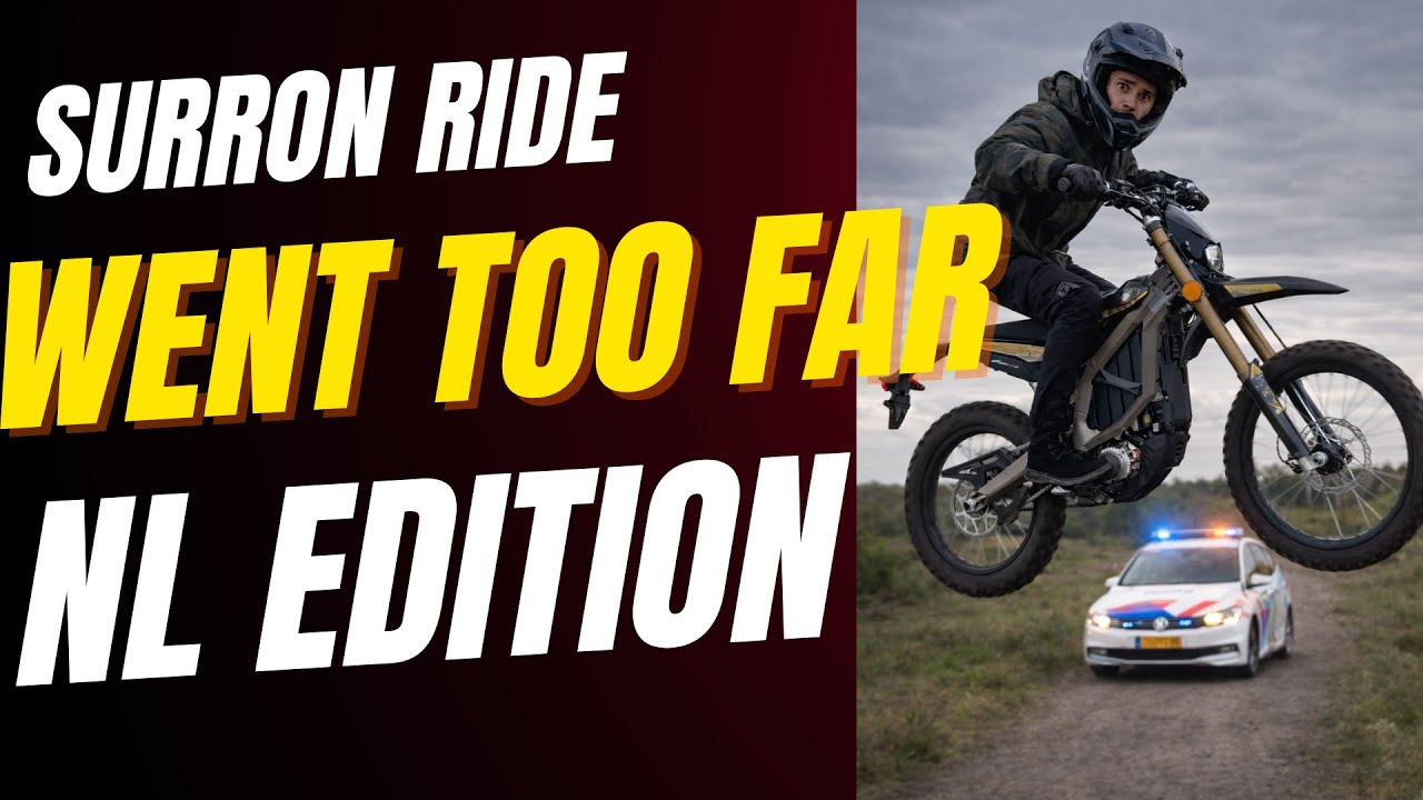 We Pushed These Trails Way Too Far…     | Surron Ride NL