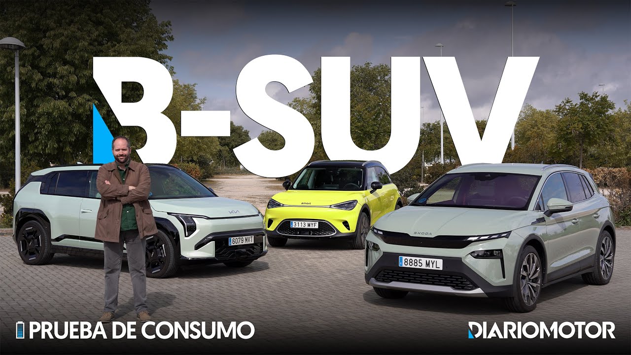 KIA EV3 vs Skoda Elroq vs Smart #1: CROSSOVER eléctricos… ¡y mucho más! | Comparativa | Diariomotor