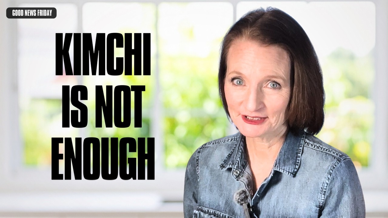 Kimchi alone cannot fix your brain. You must do this also.