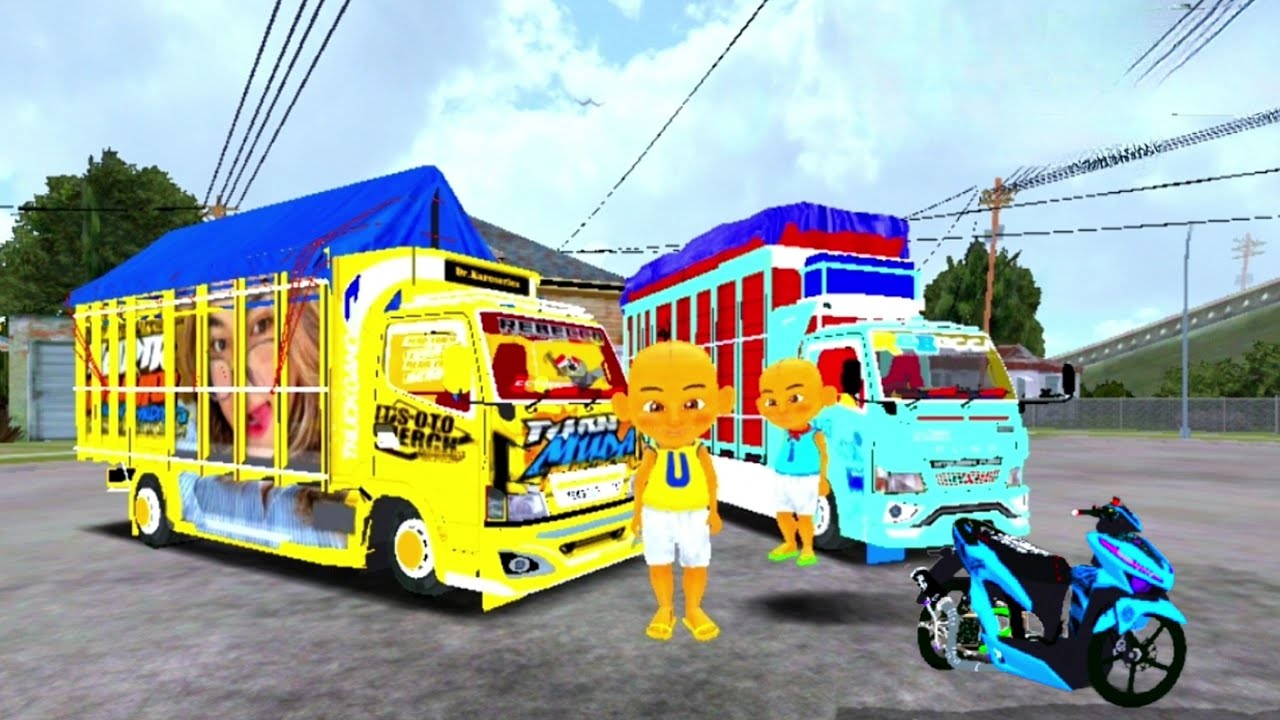 Upin dan Ipin Ambil Truk Oleng di Bengkel 😜 ELTIVISION