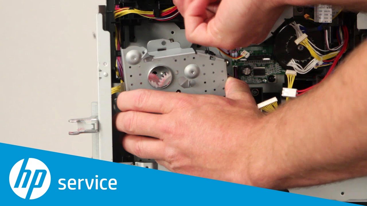 Replace the Pickup Drive Assembly | HP LaserJet Enterprise MFP M630 Printer | HP Support