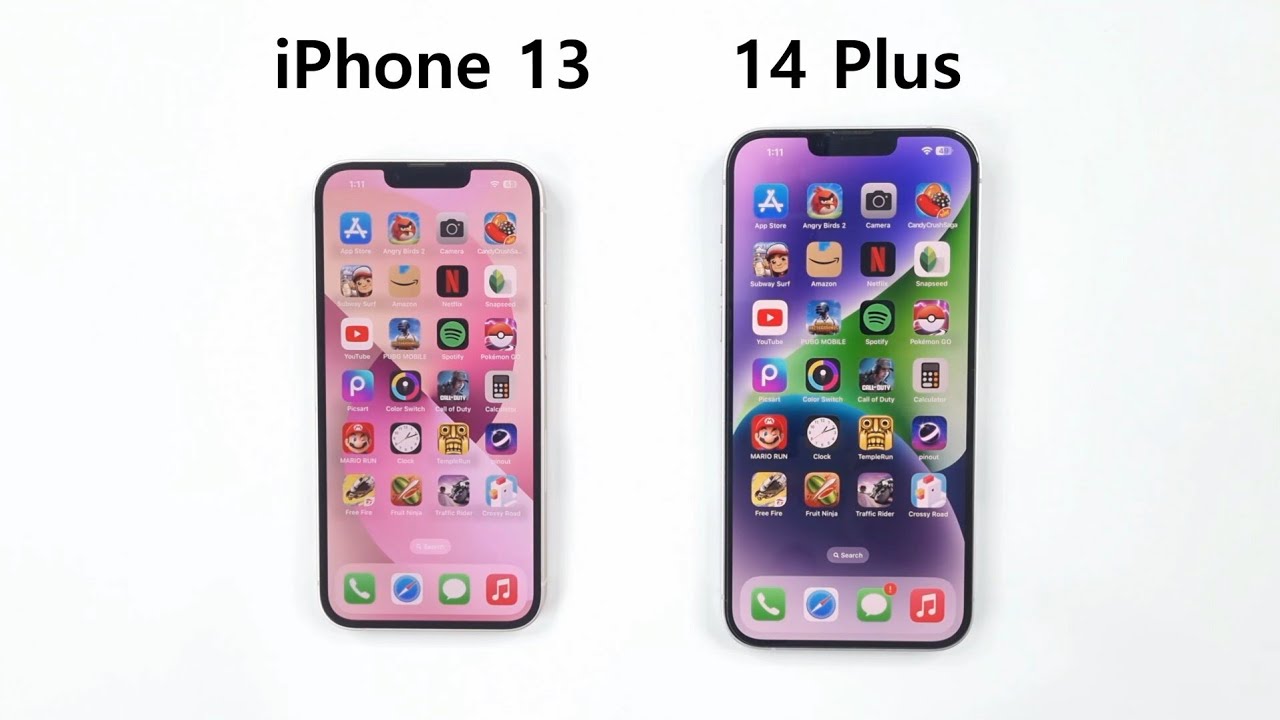 iPhone 13 vs iPhone 14 Plus - Speed Test!