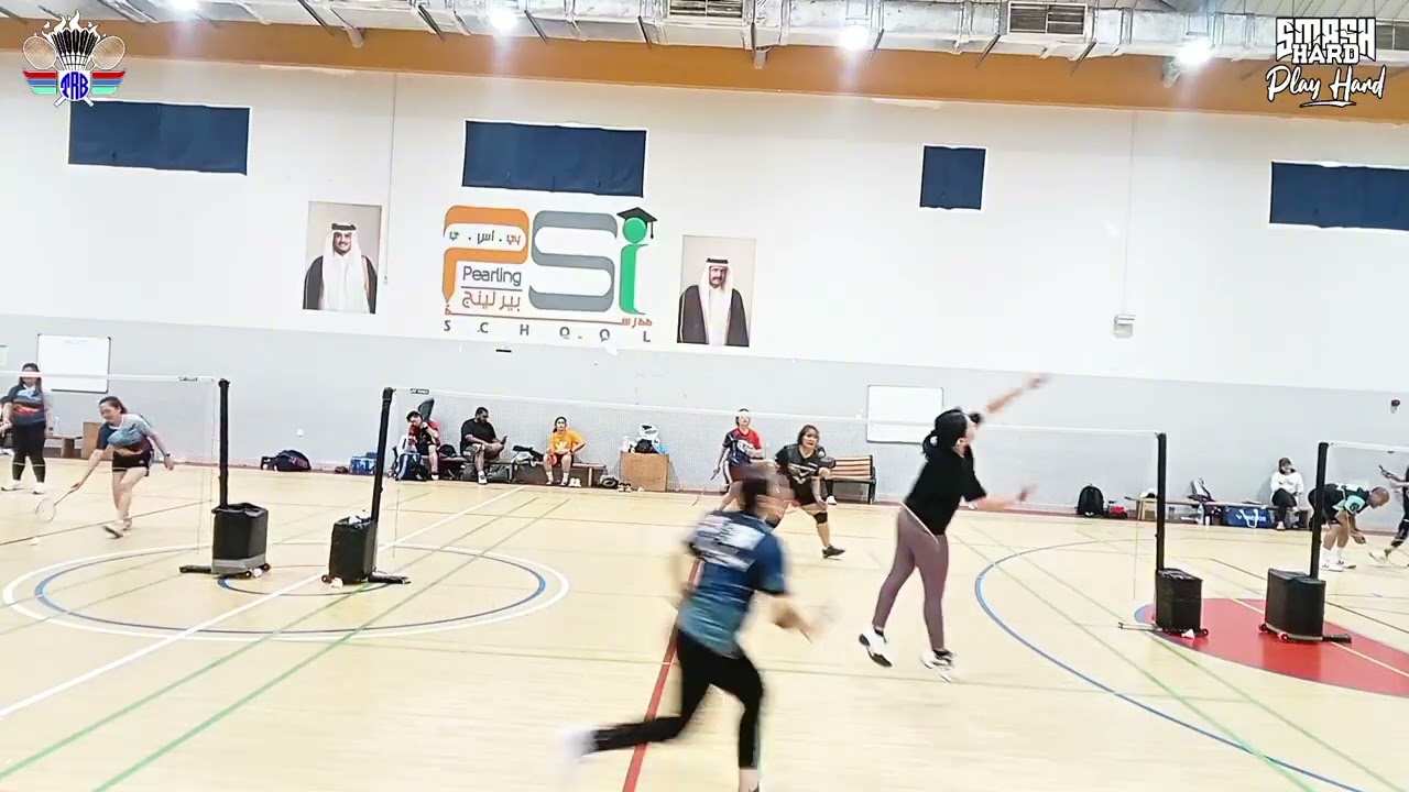 QATAR BADMINTON | 13 February 2026 - Cristalee & Guia vs Orly & Vicky 