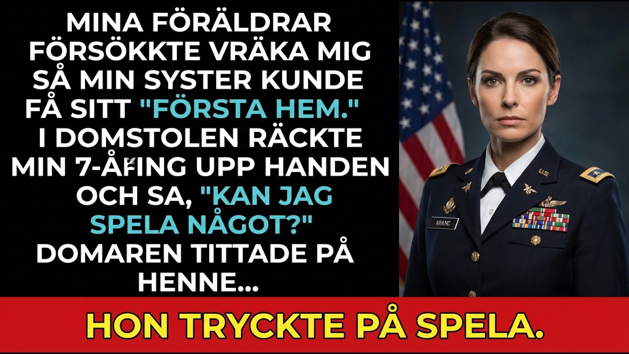 Mina föräldrar ville vräka mig för min systers “drömhus” — min 7-åring talade i rätten.