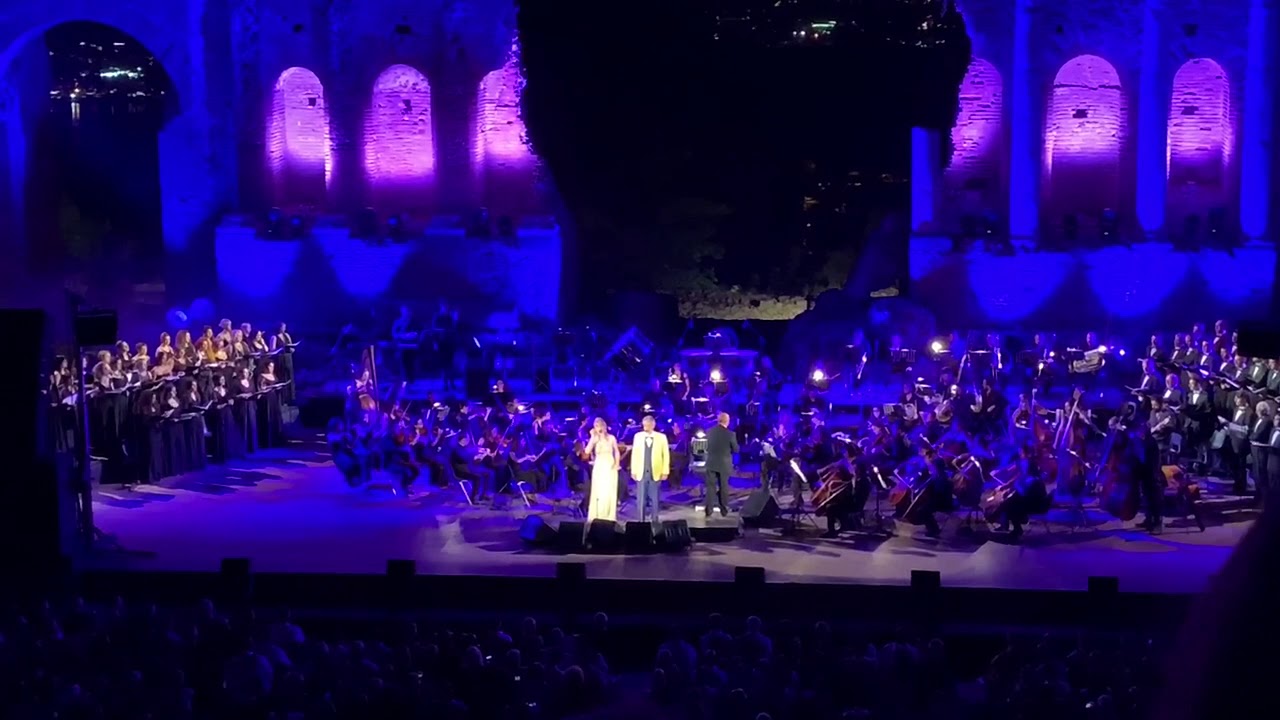 Andrea Bocelli - Taormina   Teatro  Antico 2019.8.31  〜Canto della terra〜