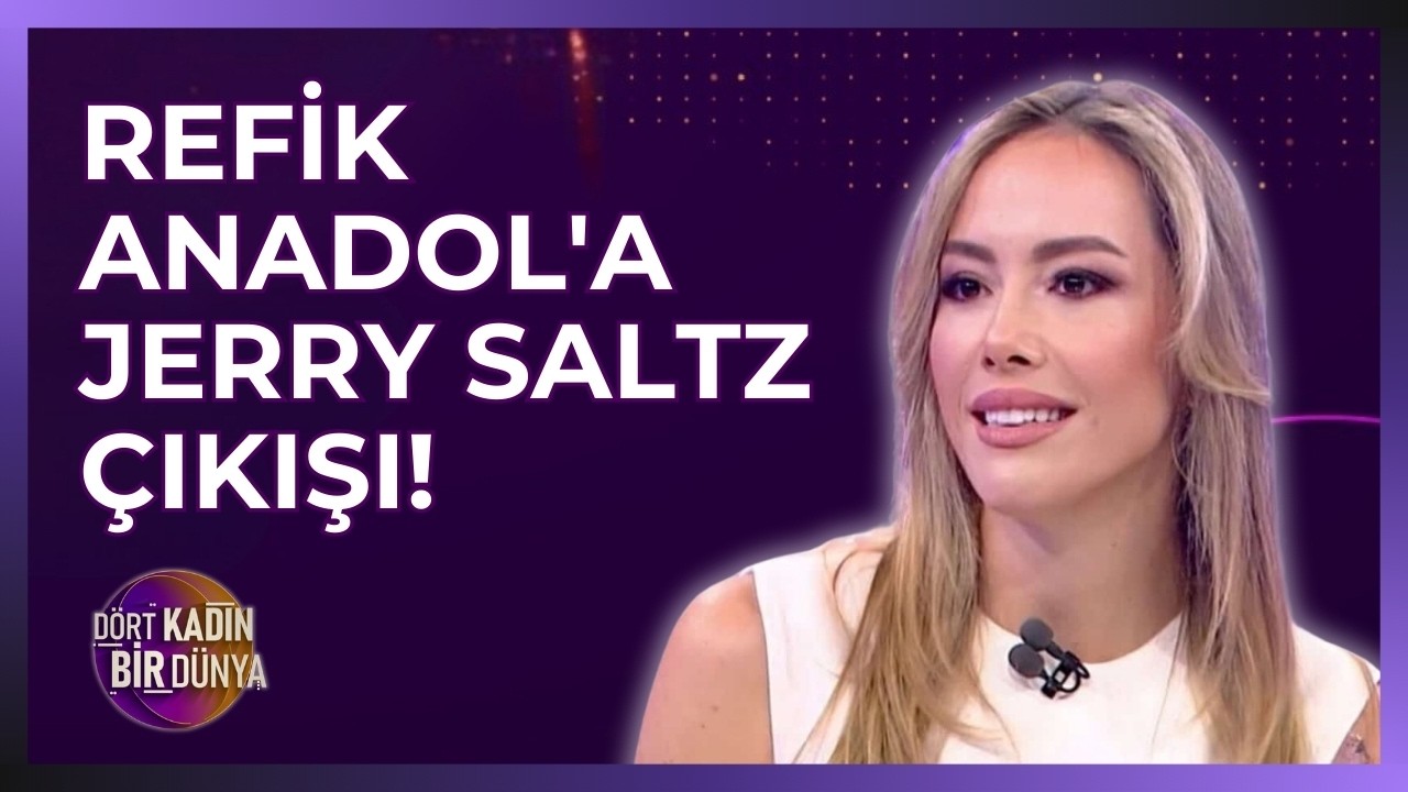 Refik Anadol'a Jerry Saltz Çıkışı! | Dört Kadın Bir Dünya