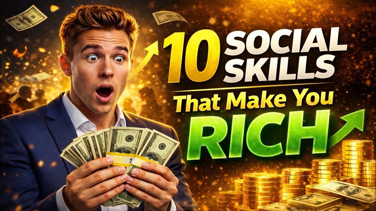 10 Social Skills That Can Make You Rich in a Few Years.(2026)