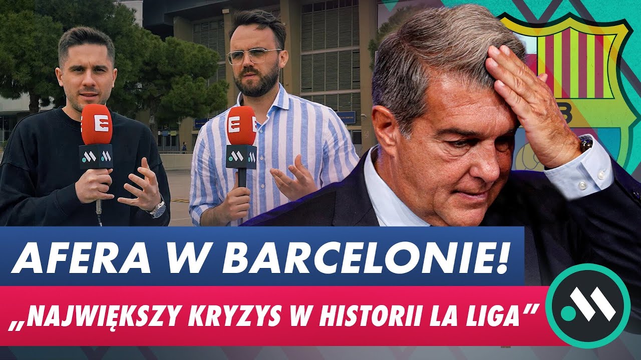 SKANDAL WOK&Oacute;Ł FC BARCELONY! CZY GROZI JEJ SUROWA KARA? ANALIZA CASO NEGREIRA PROSTO Z CAMP NOU