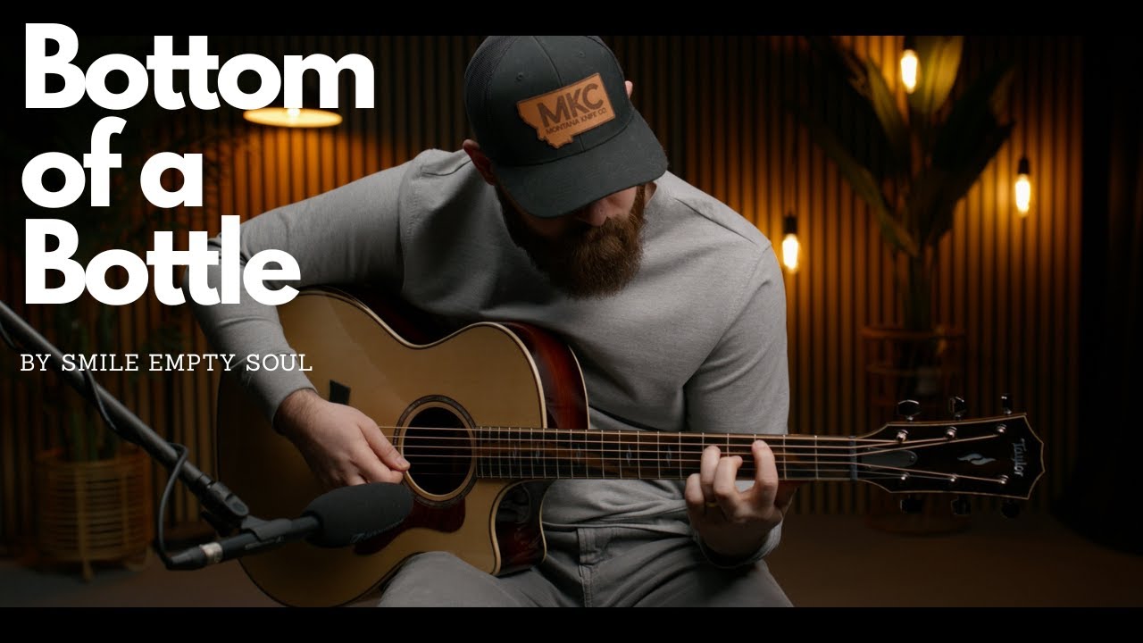 Bottom of a Bottle by Smile Empty Soul (Acoustic Guitar Cover)