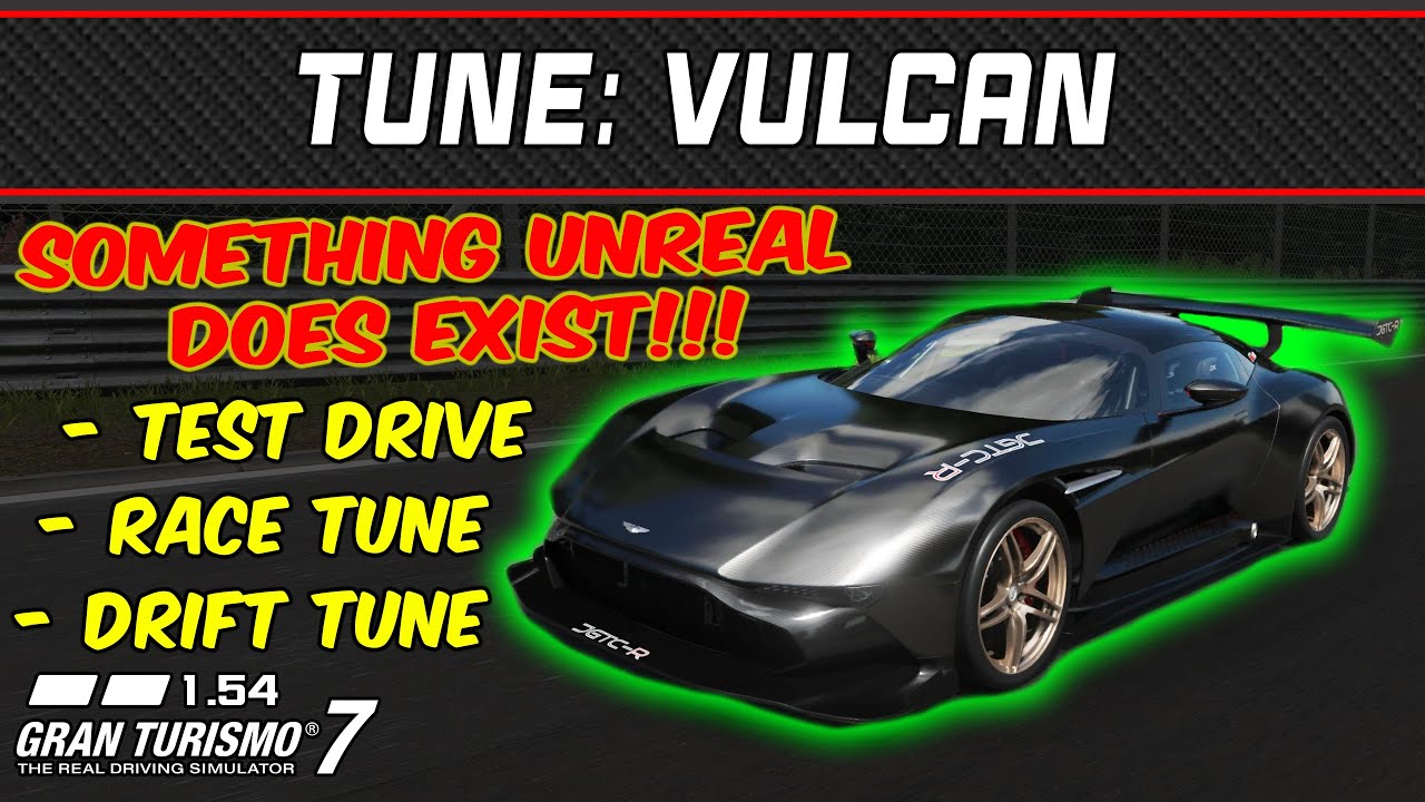 GT7 - Tune: Aston Martin Vulcan '16 - Gran Turismo 7 - 1.54