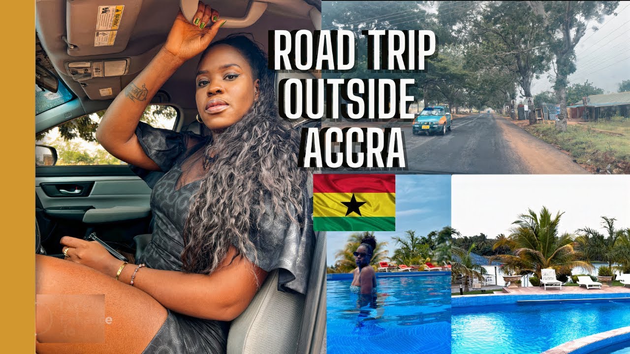 LIVING IN GHANA | COME WITH ME ON ROAD TRIP TO ADA | GHANA FUNERAL, GHANA FOOD AND GHANA RESORT