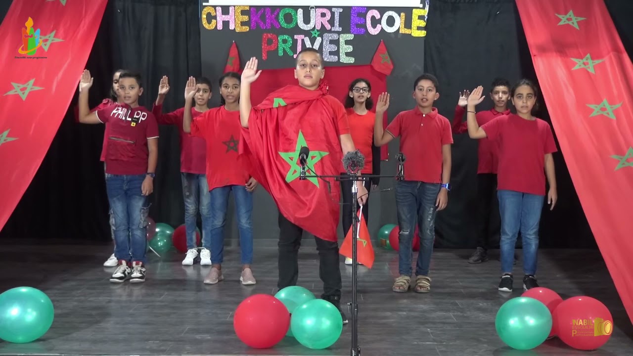 Les élèves du groupe Scolaire Chekkouri, célèbrent le 46ème anniversaire de la marche verte_partie_6