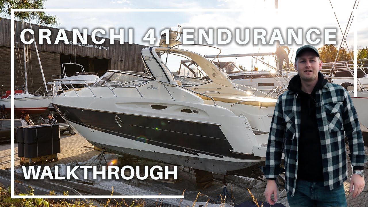 Cranchi 41 Endurance Walkthrough-video | Over 40 knop med 40 fot!