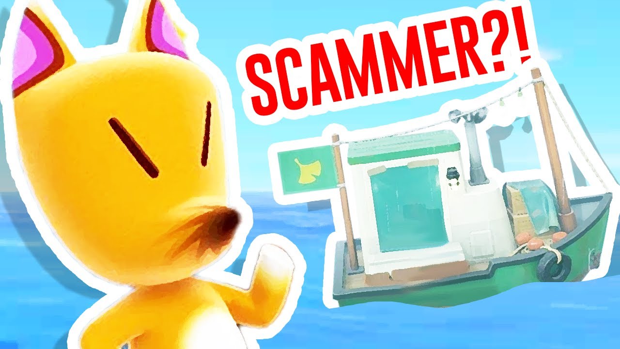 CRAZY REDD Tries To SCAM US in Animal Crossing!