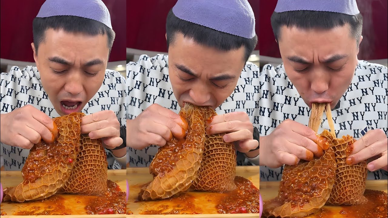 Spicy Money Belly| Spicy Garlic Lamb Leg| Overload Ox Hoof| #mukbang #chinesefood 